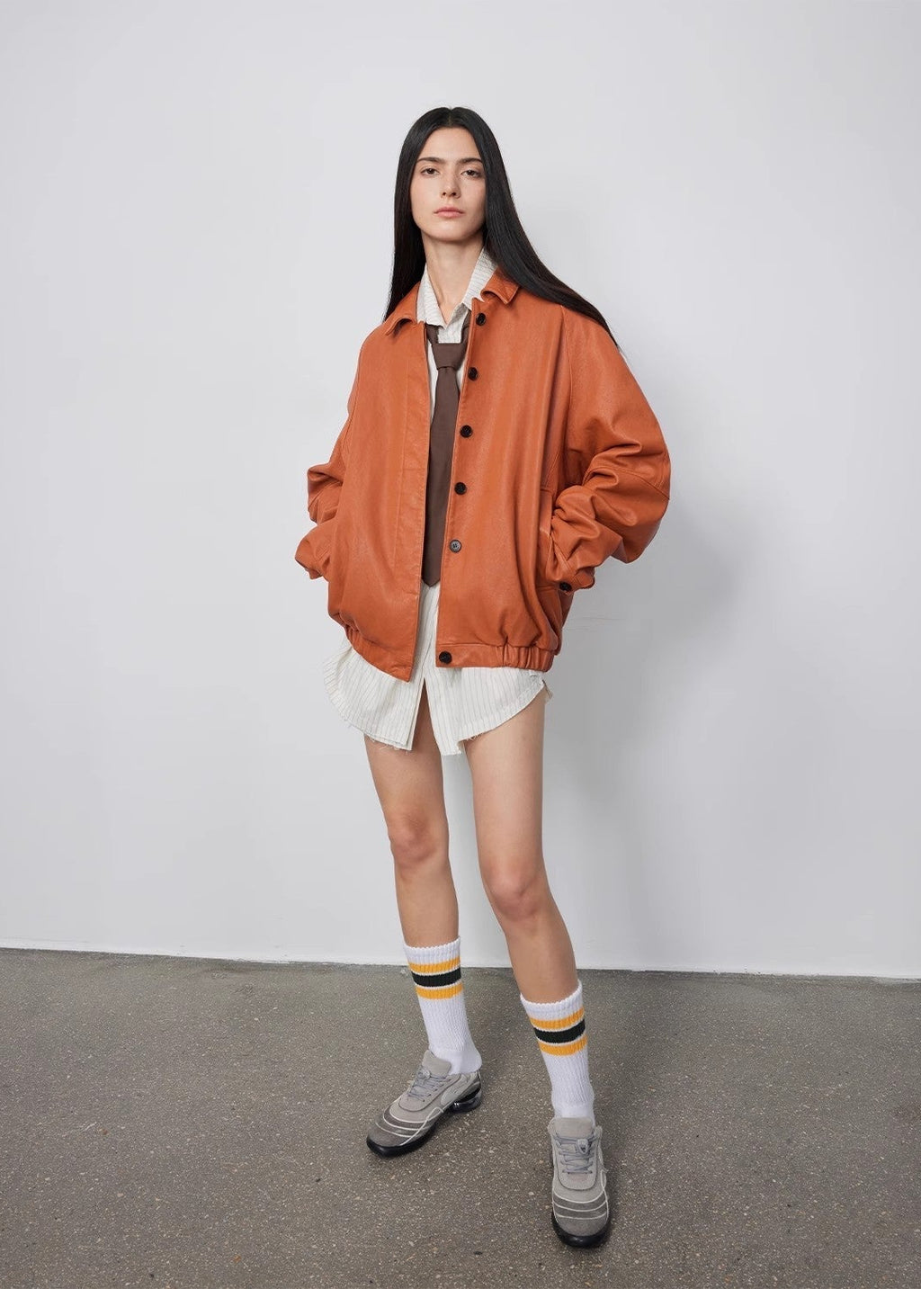"Sydney Reincarnation" Heavy Wash Waxed Jacket Genuine Leather Outerwear-0