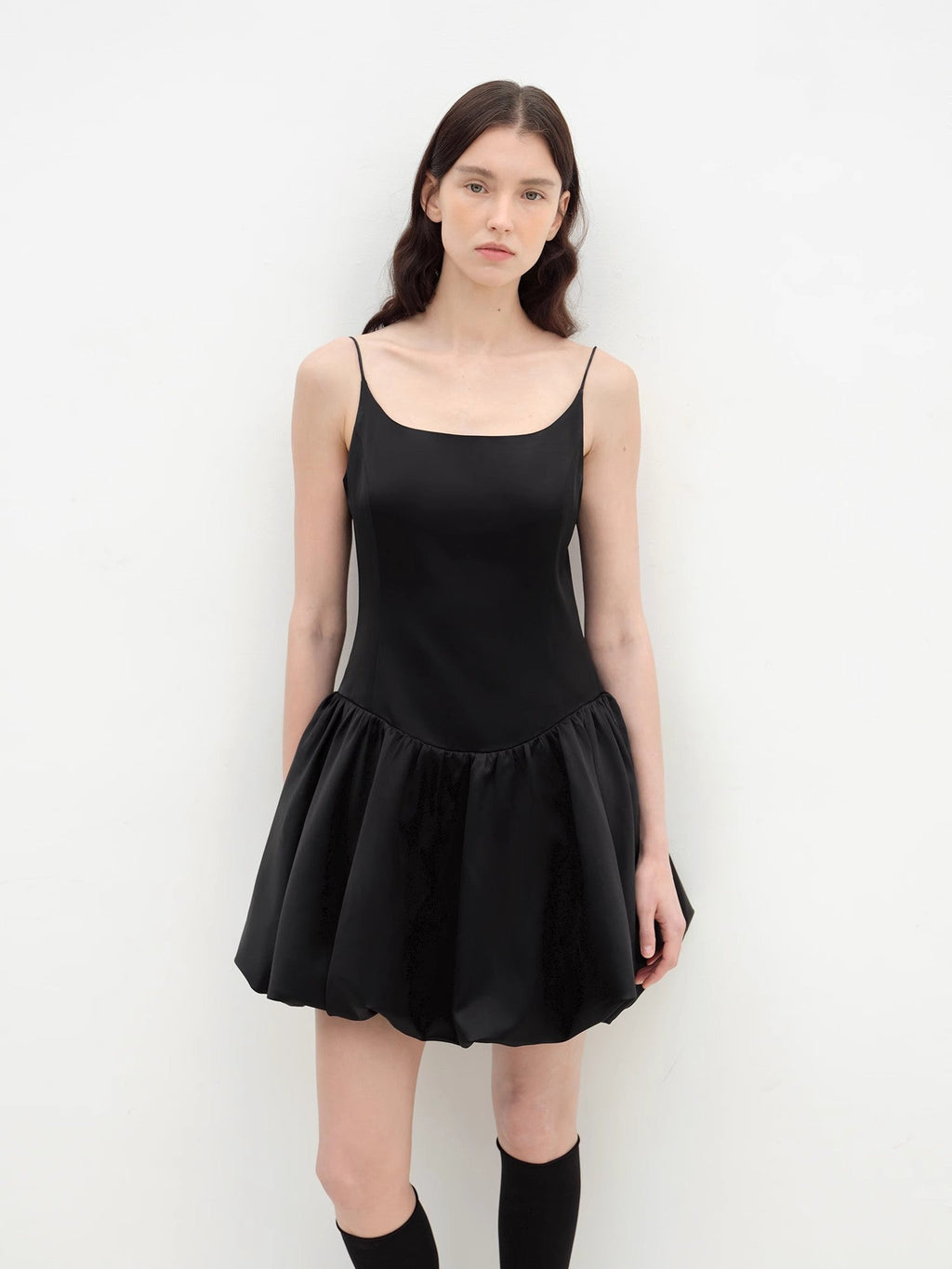 "Ballet" Acetate Satin Luxury Slip Dress-1