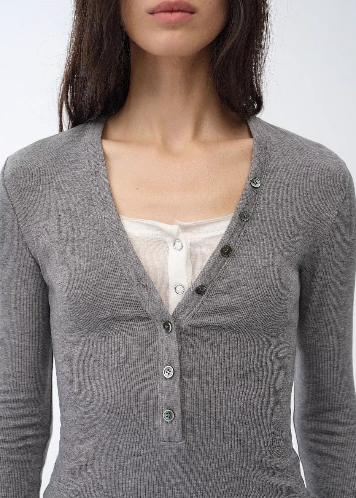 "Pure Fashion" Slim Fit Tencel Wool Sweater-2