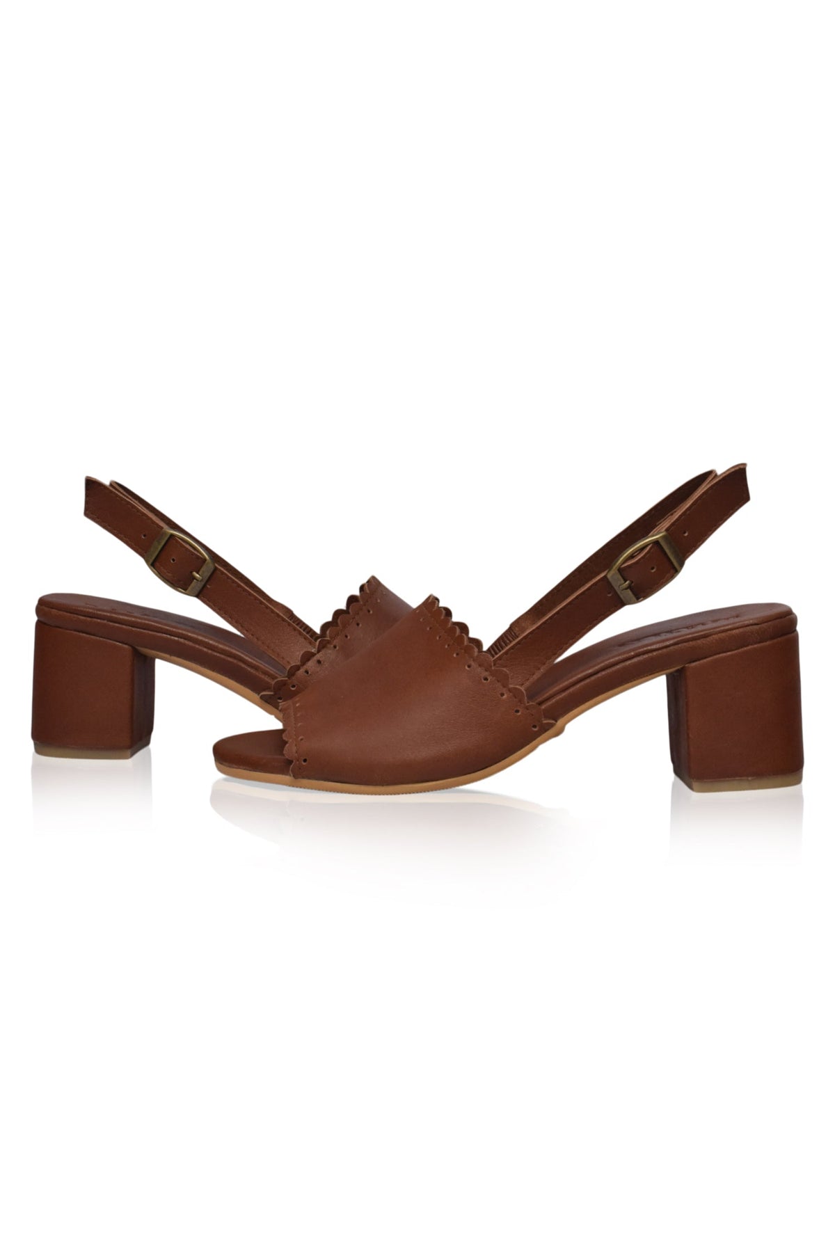 Amber Low Heel Sandals-3
