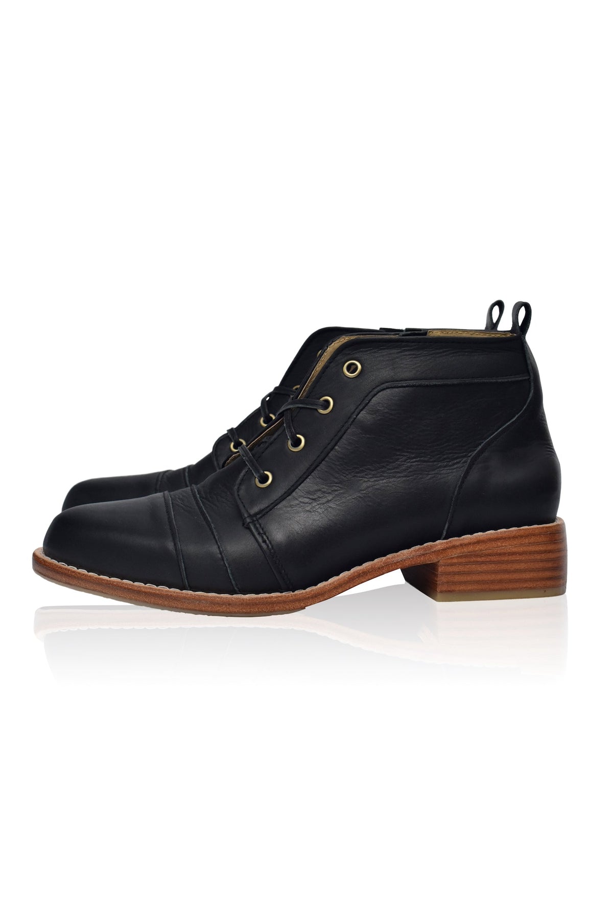 Passage Lace-Up Leather Boots-6