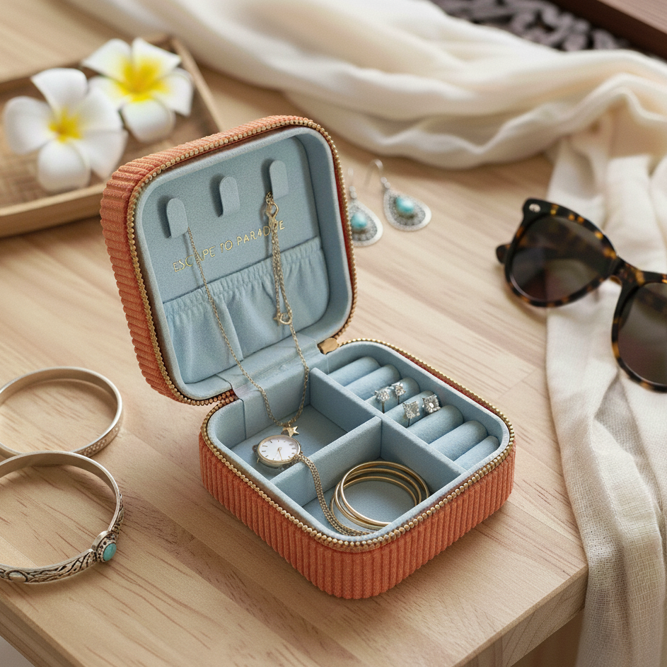 Orange Sun Jewellery Box-1