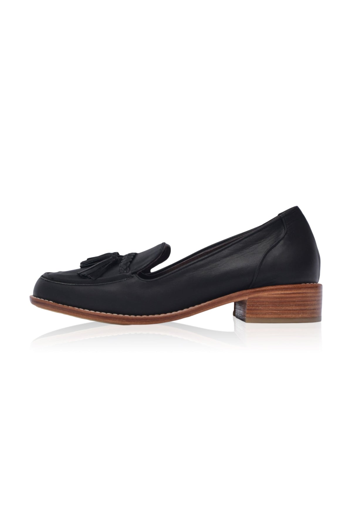 Brooklyn Leather Loafers with Tassel-1