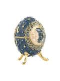 Celestial Sun and Moon Egg Trinket Box-0