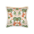 Cushion Cover-Coastal Fringe-Tiger Tree White-60cm x 60cm-0