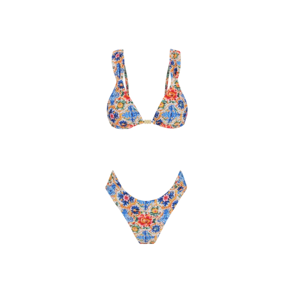 Ruched Bikini Set-La Dolce Vita-0