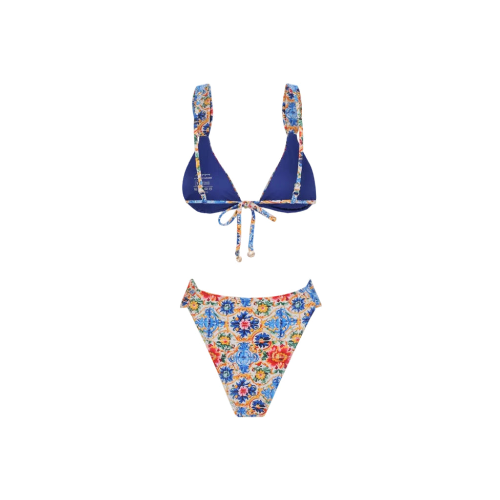 Ruched Bikini Set-La Dolce Vita-1