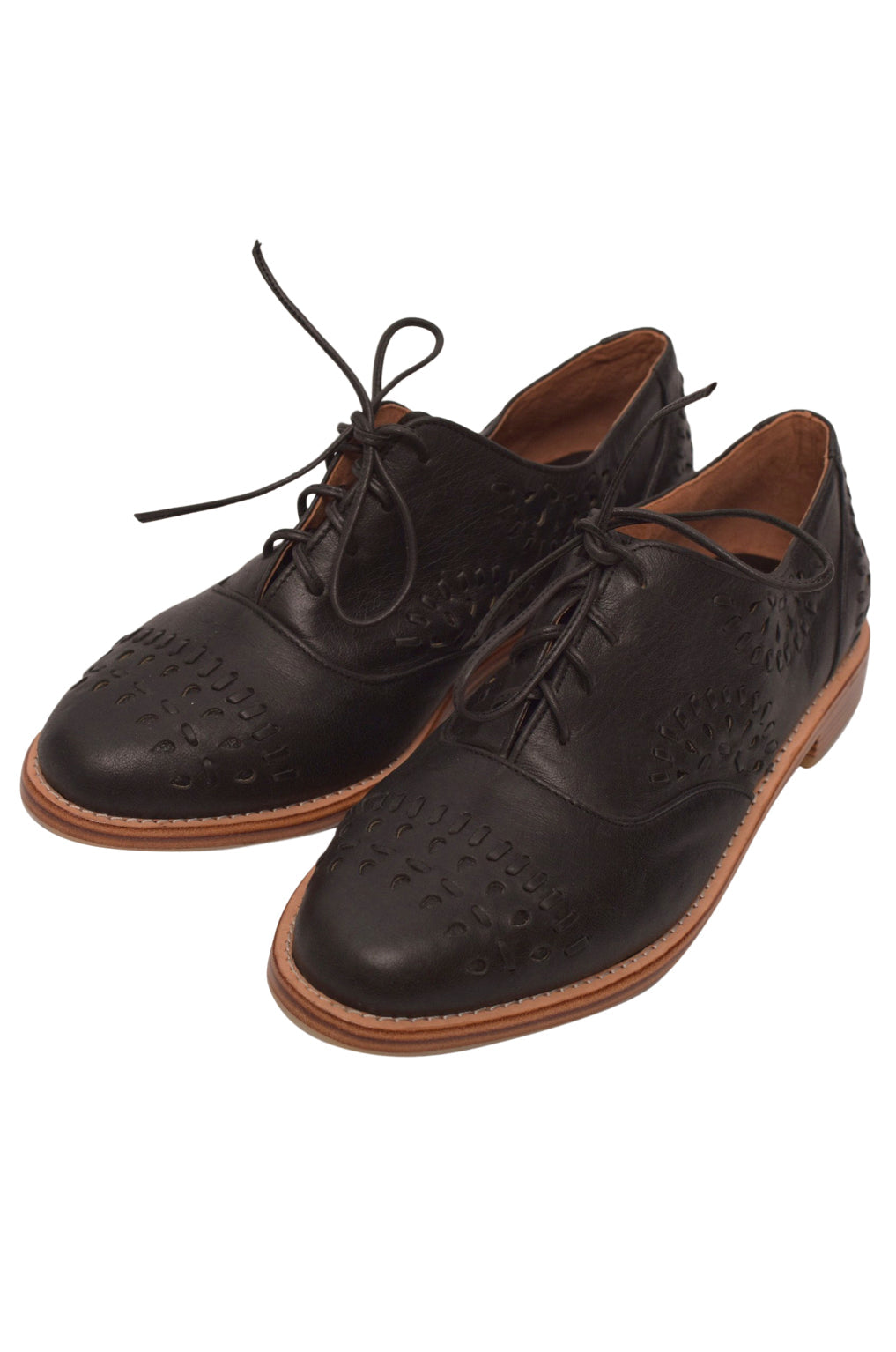 Heartbreak Leather Oxfords-2