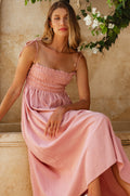 Luela Linen Maxi Dress-0