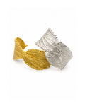 Hibiscus Leaf Bracelet, Handmade Statement Jewellery
