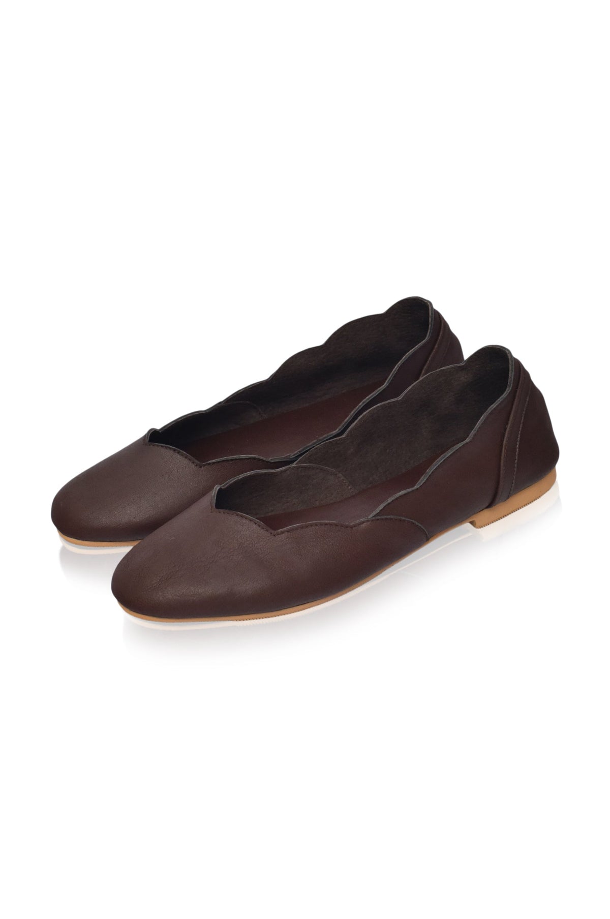 Milan Leather Ballet Flats-3