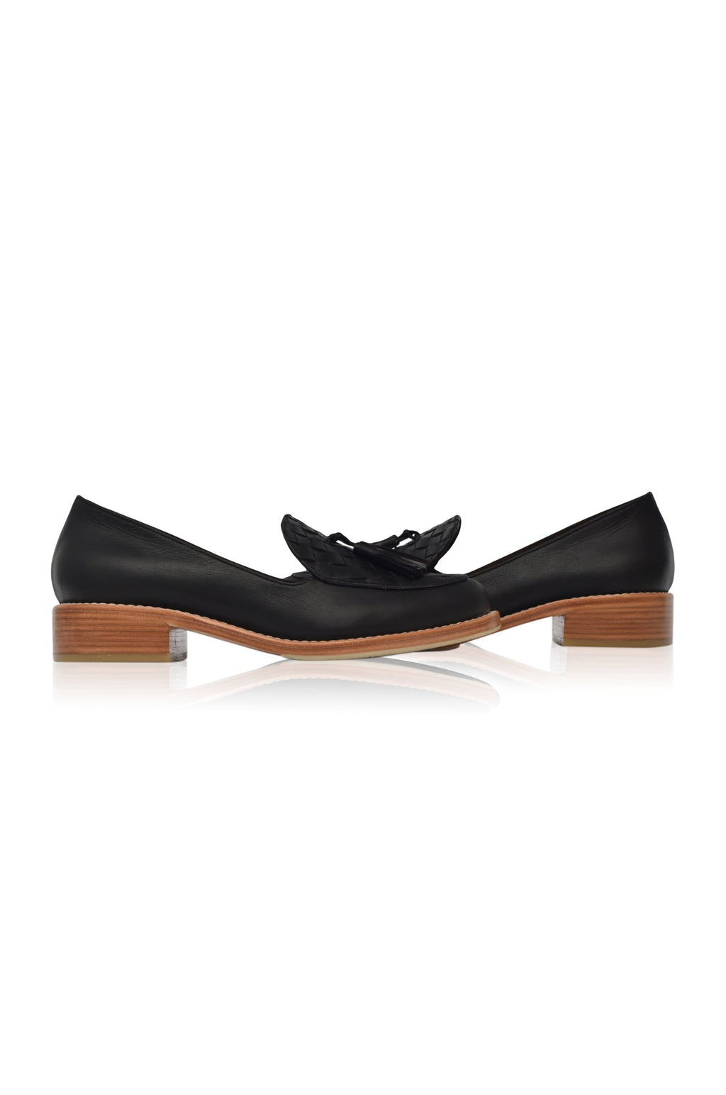 Nikita Woven Leather Loafers-4