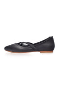 Orenda Pointed Toe Leather Flats-1