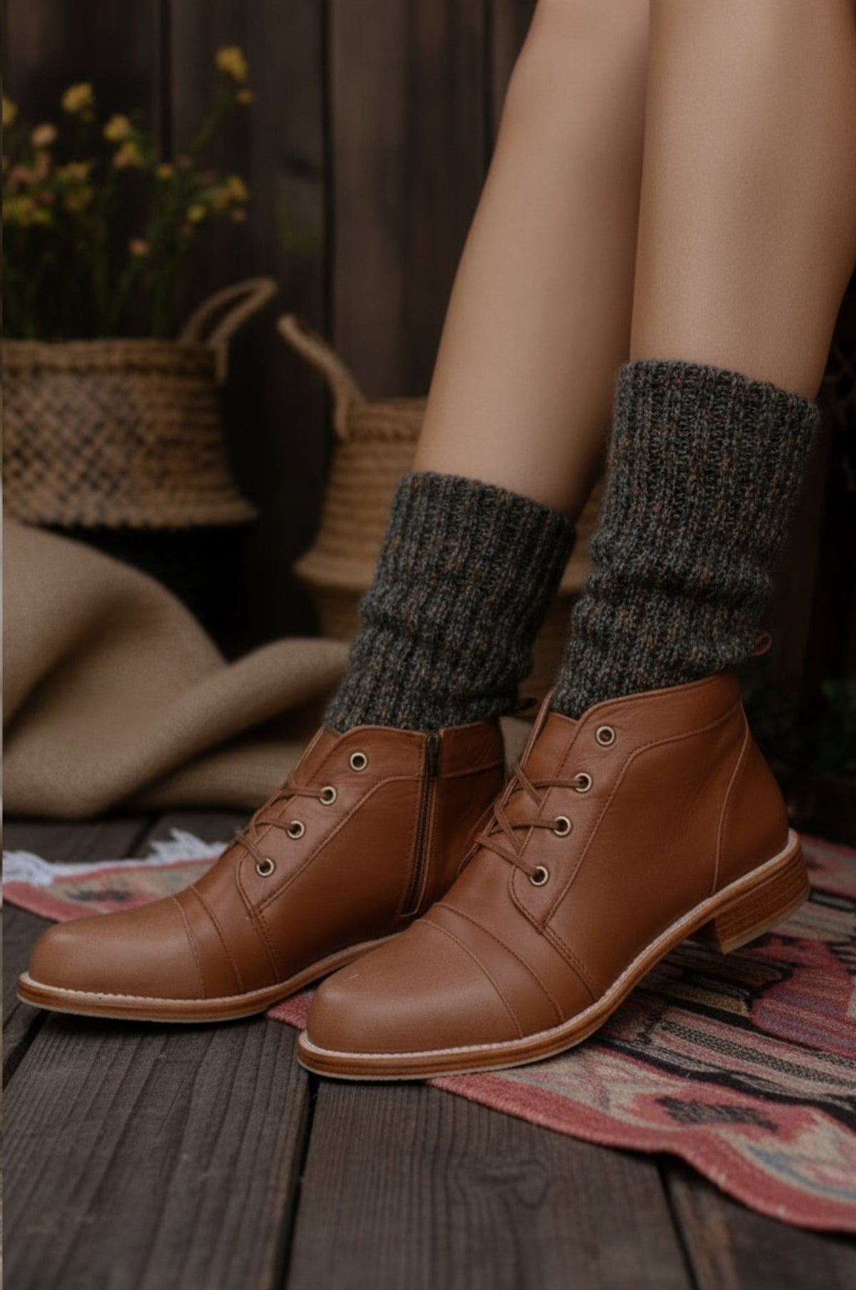 Passage Lace-Up Leather Boots-0