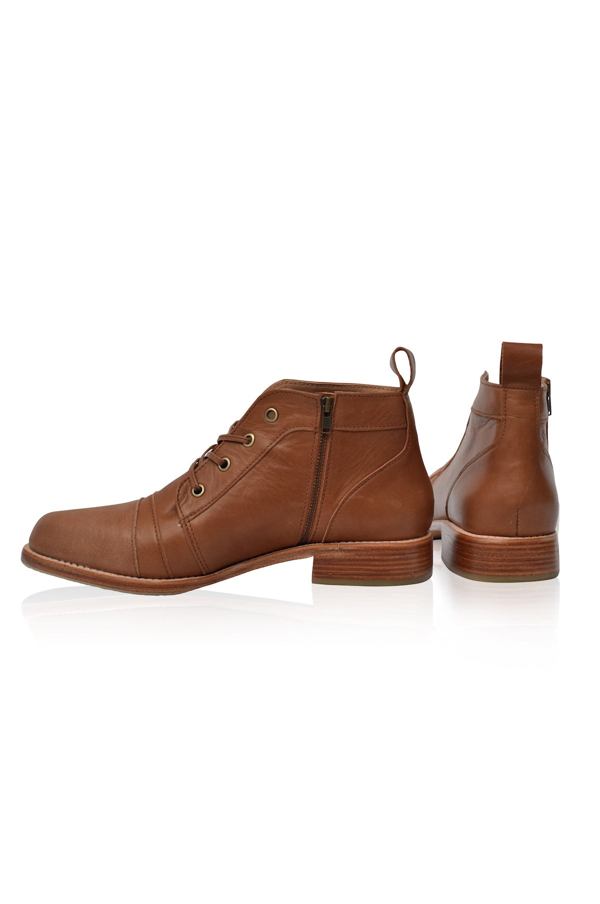 Passage Lace-Up Leather Boots-2