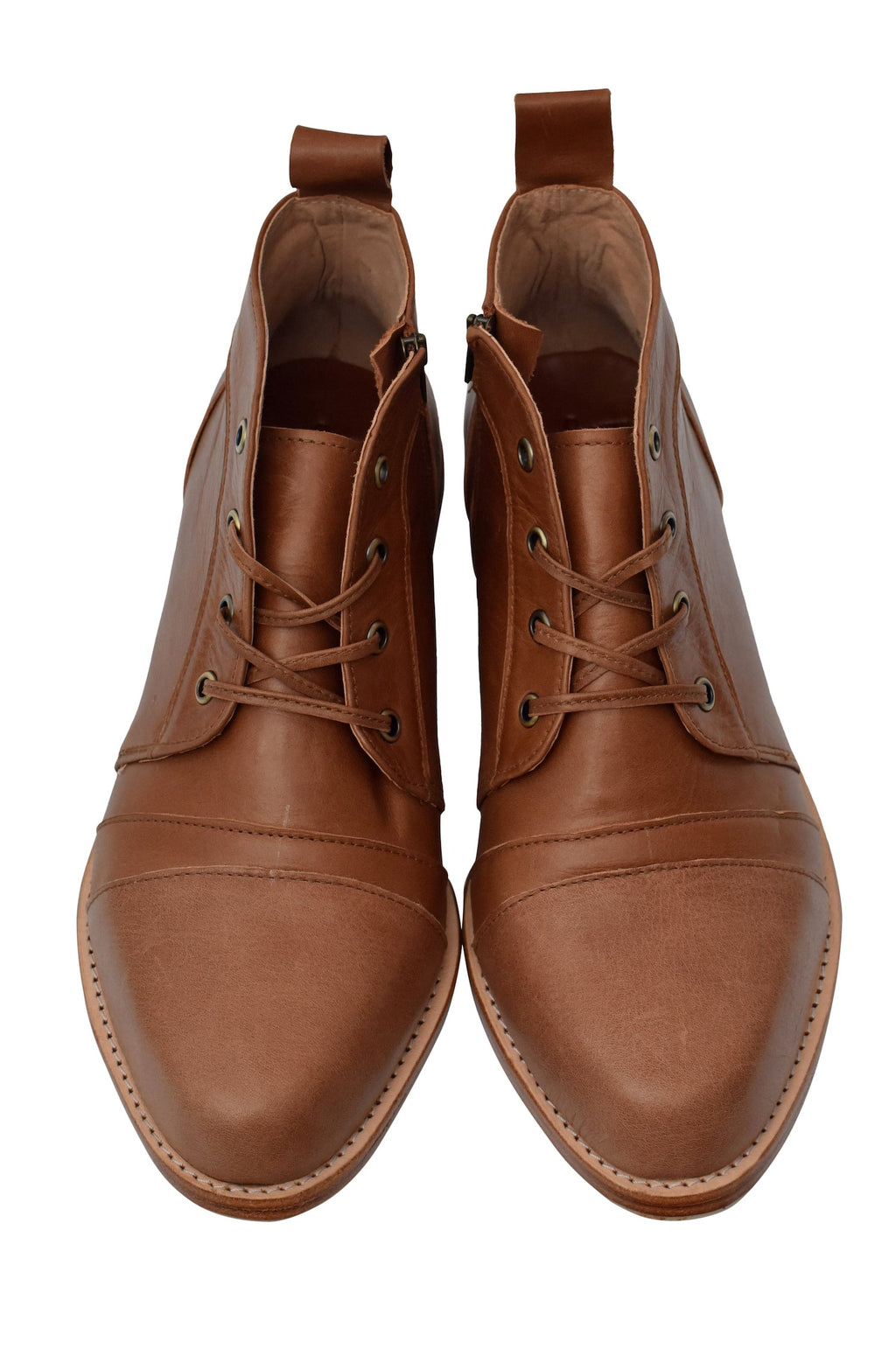 Passage Lace-Up Leather Boots-4