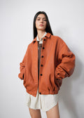 "Sydney Reincarnation" Heavy Wash Waxed Jacket Genuine Leather Outerwear-5
