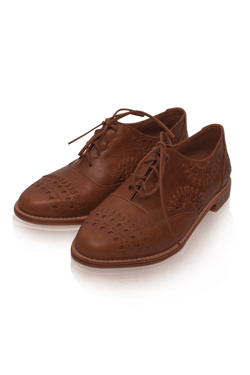 Heartbreak Leather Oxfords-5