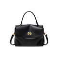 Elegant Leather Satchel Bag-0