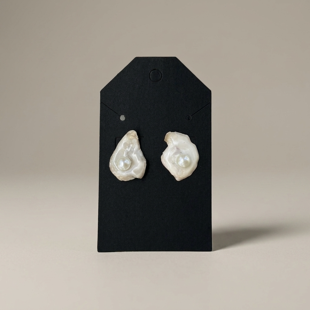 Oyster Shell Earrings-3