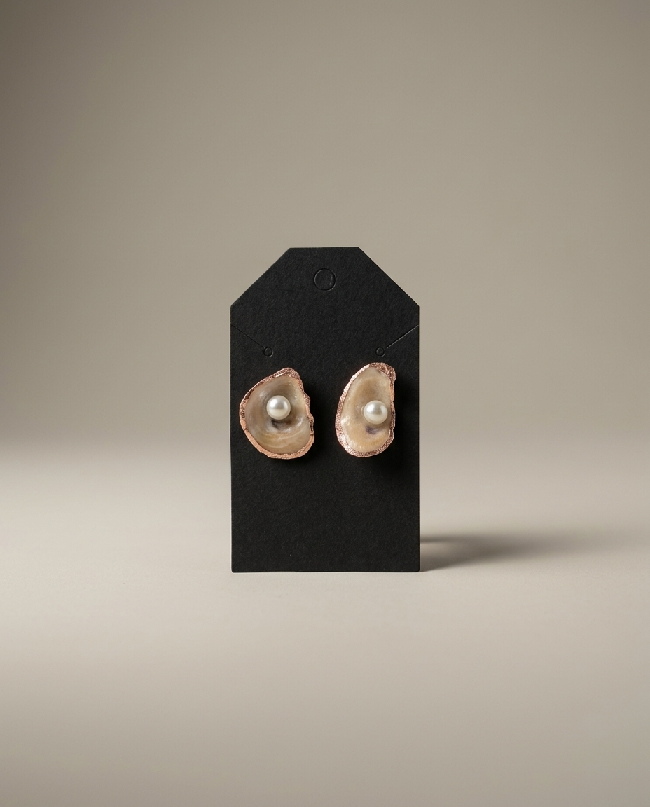 Oyster Shell Earrings-4