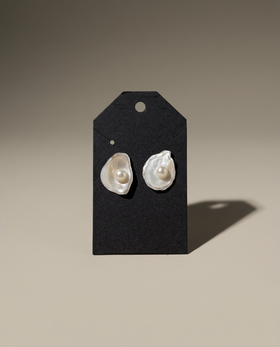 Oyster Shell Earrings-2