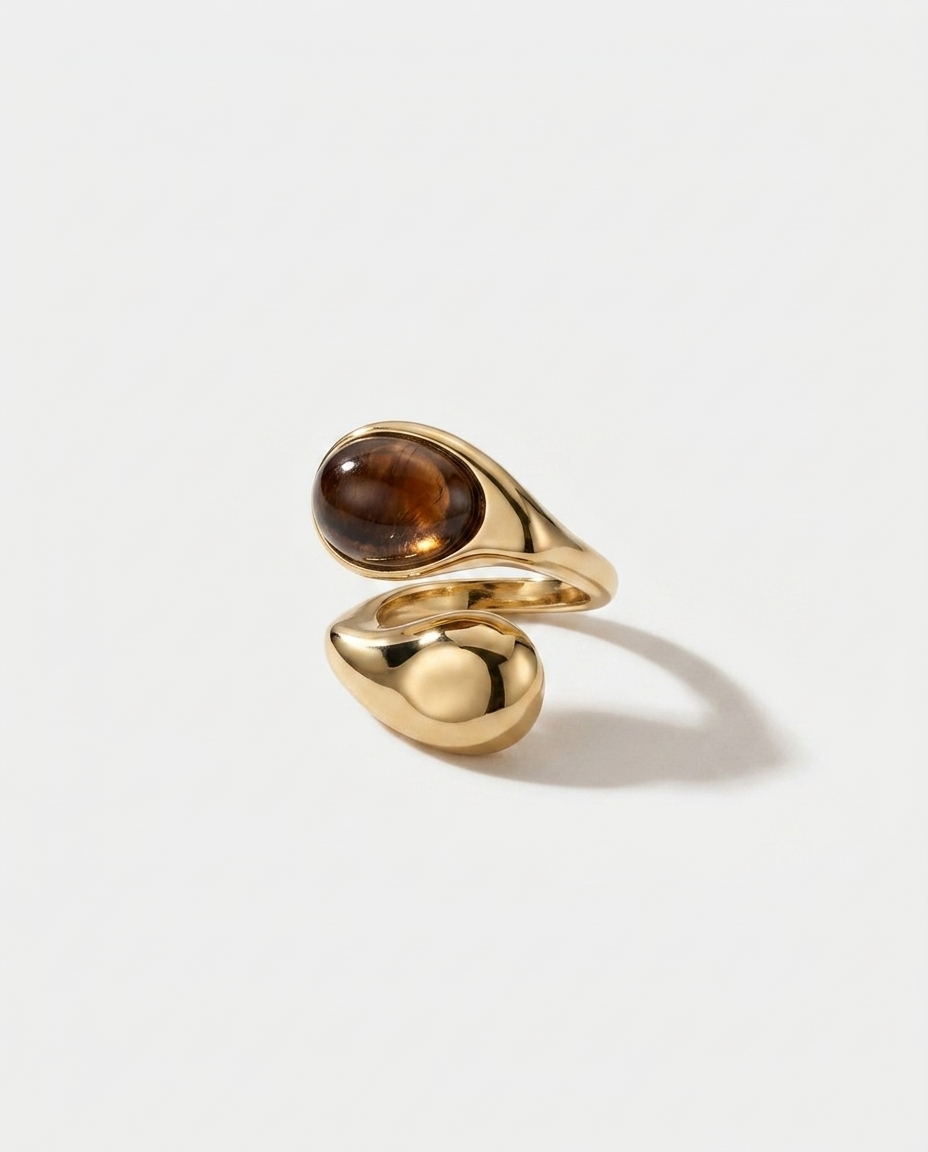 Tiger Eye Ring-0