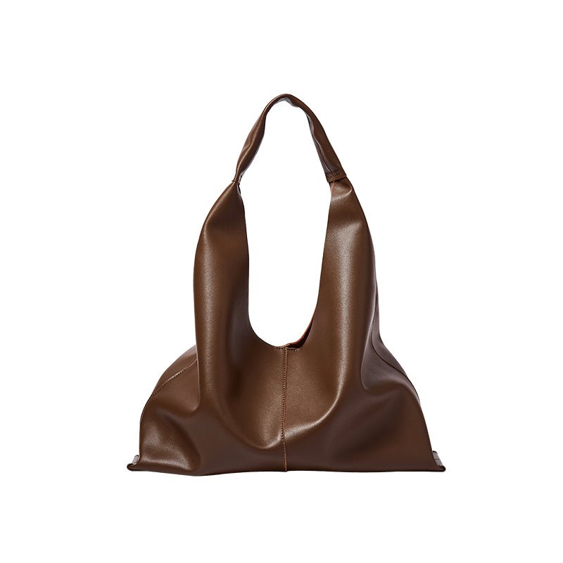 Soft Slouch Genuine Leather Oversized Tote Bag-0