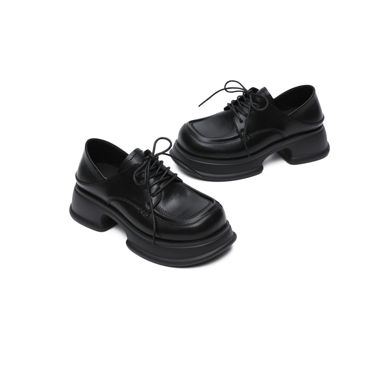 Women's Platform Oxford Lace-Ups-3