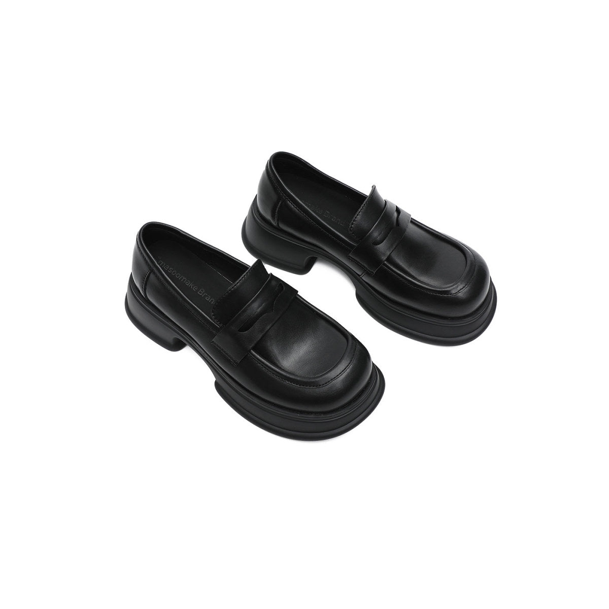 Women's Platform Penny Loafers-2