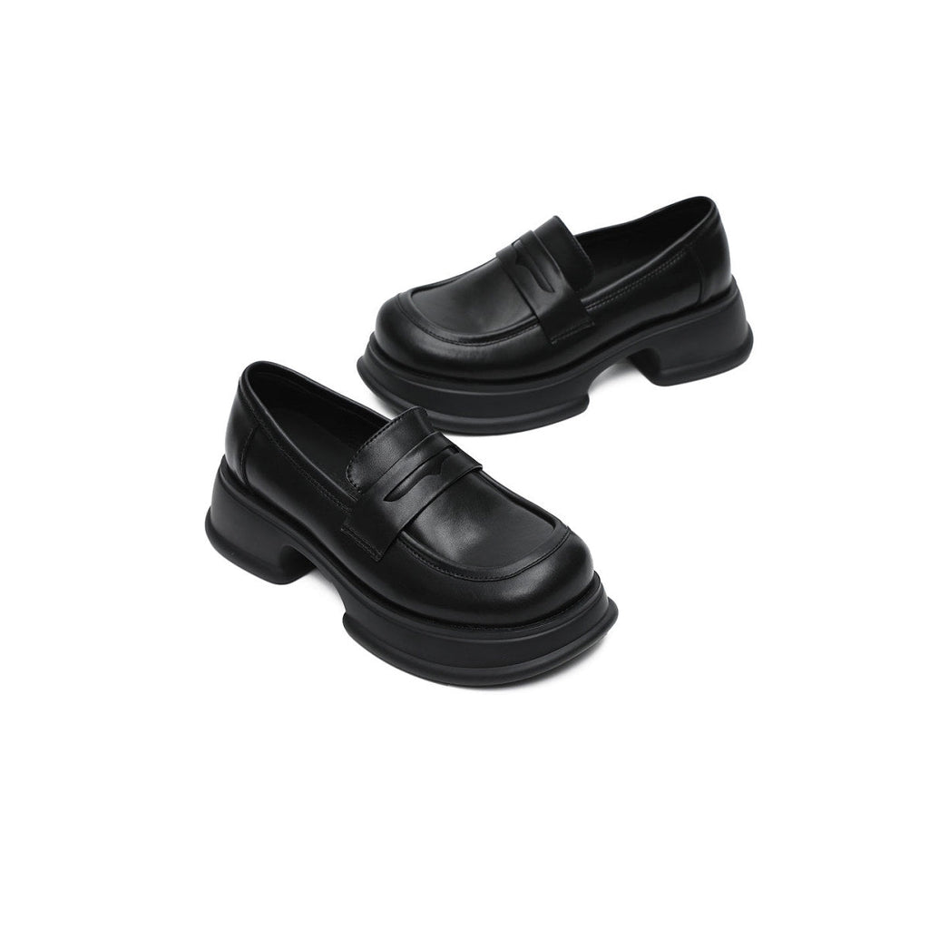 Women's Platform Penny Loafers-4