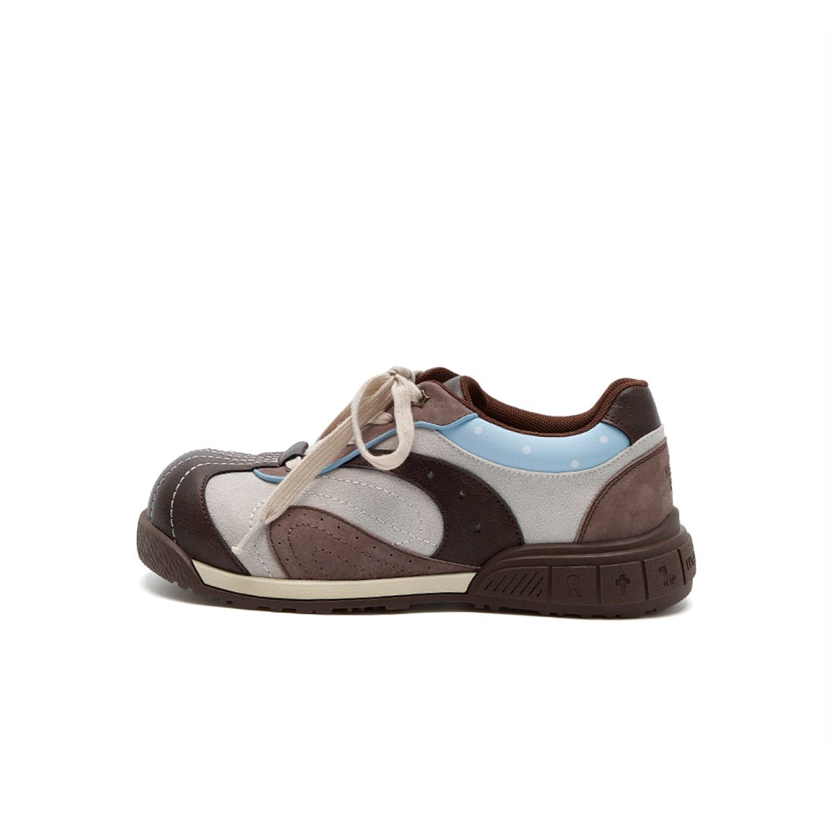 Women's Star Chunky Toe Platform Sneakers – Kawaii Suede Trainers-6
